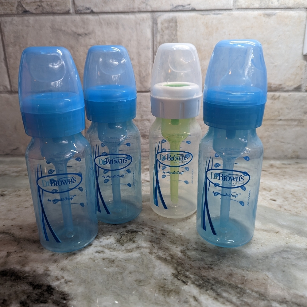 4 Dr Brown's 4oz bottles